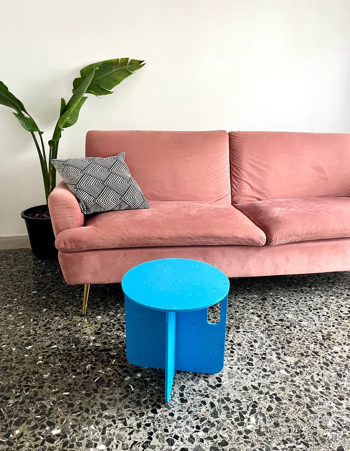 [Blue Chair] All-In-One Stool (Sky Blue)